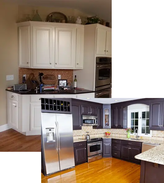 kitchen cabinet painting results by trucare